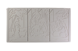 Nativity Textured Fusing Tile