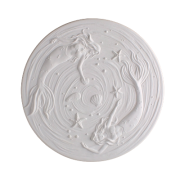 Round Mermaid Textured Fusing Tile