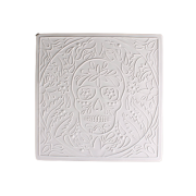 Day of The Dead Textured Fusing Tile