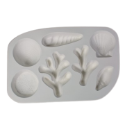 Shells and Coral Frit Casting Mold