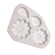 Small Daisies and Leaves Casting Mold