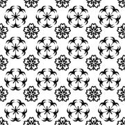 Etched Blossom Pattern