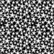 Etched Dense Star Pattern