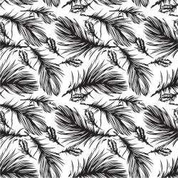 Etched Feathers 2 Pattern
