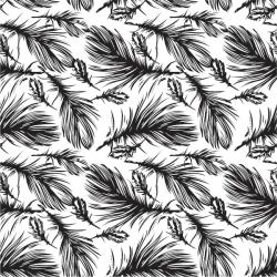 Etched Feathers 2 Pattern