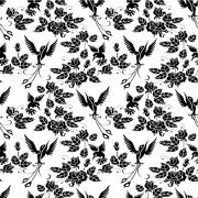Etched Hummingbirds 2 Pattern