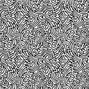 Etched Maze Pattern