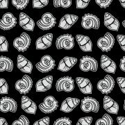 Etched Sea Shells Pattern