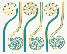 Fiddlehead Ferns Decal Sheet