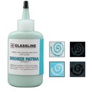 Glassline Bronze Patina Metallic Fusing Paint