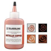 Glassline Metallic Copper Fusing Paint