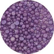 Gold Purple Opalescent Frit Balls COE90