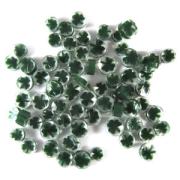 Green Clover Leaf Murrini/ Millefiore COE96