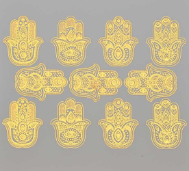 Hamsa Hands Decal Sheet