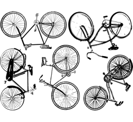 Large Bikes Decal Sheet