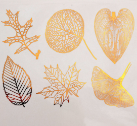 Large Leaves Decal Sheet