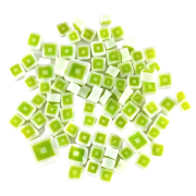 Lime Hip To Be Square Murrini/ Millefiore COE90