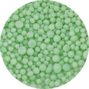 Mint Green Opalescent Frit Balls COE90