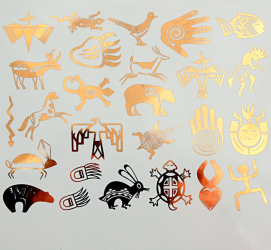 Native Symbols Decals Sheet