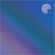 Oceanside Glass Dark Blue Transparent, Iridescent, 3mm COE96