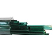 Oceanside Glass Noodles Teal Green Transparent COE96