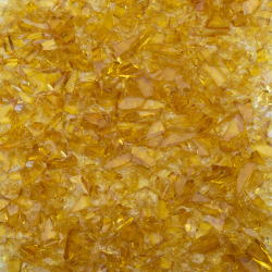 Oceanside Glass Pale Amber Transparent Frit COE96