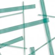 Oceanside Glass Stringers Sea Green Transparent COE96