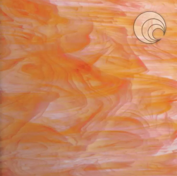 Oceanside Glass White/ Orange COE96