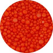 Orange Opalescent Frit Balls COE90