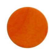 Precut Circle Orange Opalescent COE90