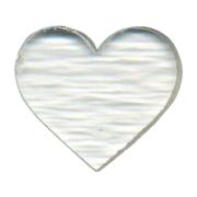 Precut Hearts Clear COE90