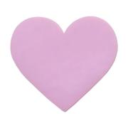 Precut Hearts Pink Opalescent COE90