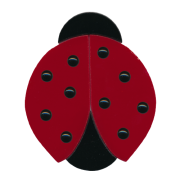 Precut Large Ladybug COE96