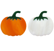 Precut Pumpkin with Stem Round COE96