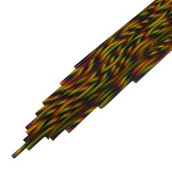 Twisted Cane Rainbow Double Twist Cane COE96