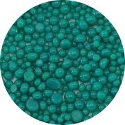 Teal Green Opalescent Frit Balls COE90