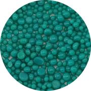Teal Green Opalescent Frit Balls COE90