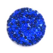 True Blue Transparent Frit Balls COE90