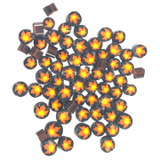 Yellow & Orange Maple Leaf Murrini/ Millefiore COE90