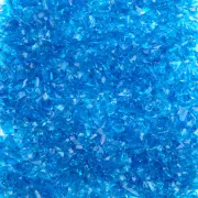 Oceanside Glass Blue Topaz Transparent Frit COE96