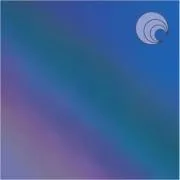 Oceanside Glass Dark Blue Transparent, Iridescent, 3mm COE96