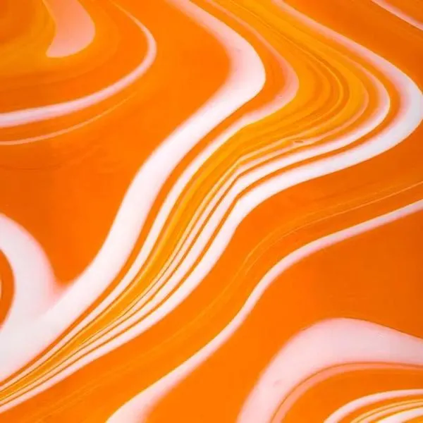 Oceanside Glass Fusers' Reserve Creamsicle COE96