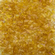 Oceanside Glass Pale Amber Transparent Frit COE96