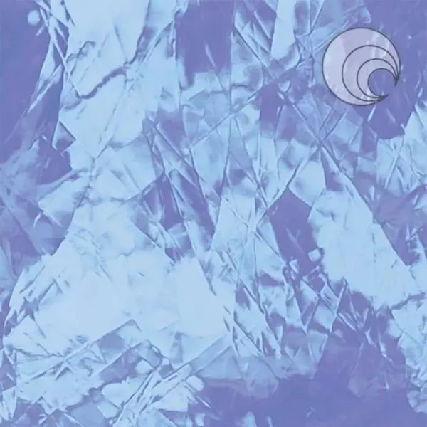 Oceanside Glass Pale Blue Artique Transparent, 3mm COE96