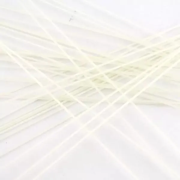 Oceanside Glass Stringers Vanilla Cream Opalescent COE96