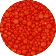 Orange Opalescent Frit Balls COE90