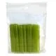 Pea Pod Green and Clear Leaves Murrini/ Millefiore Sticks COE90