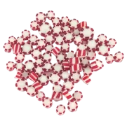 Peppermint Twist Murrini/ Millefiore COE90