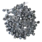 Pewter Opalescent Dots COE96