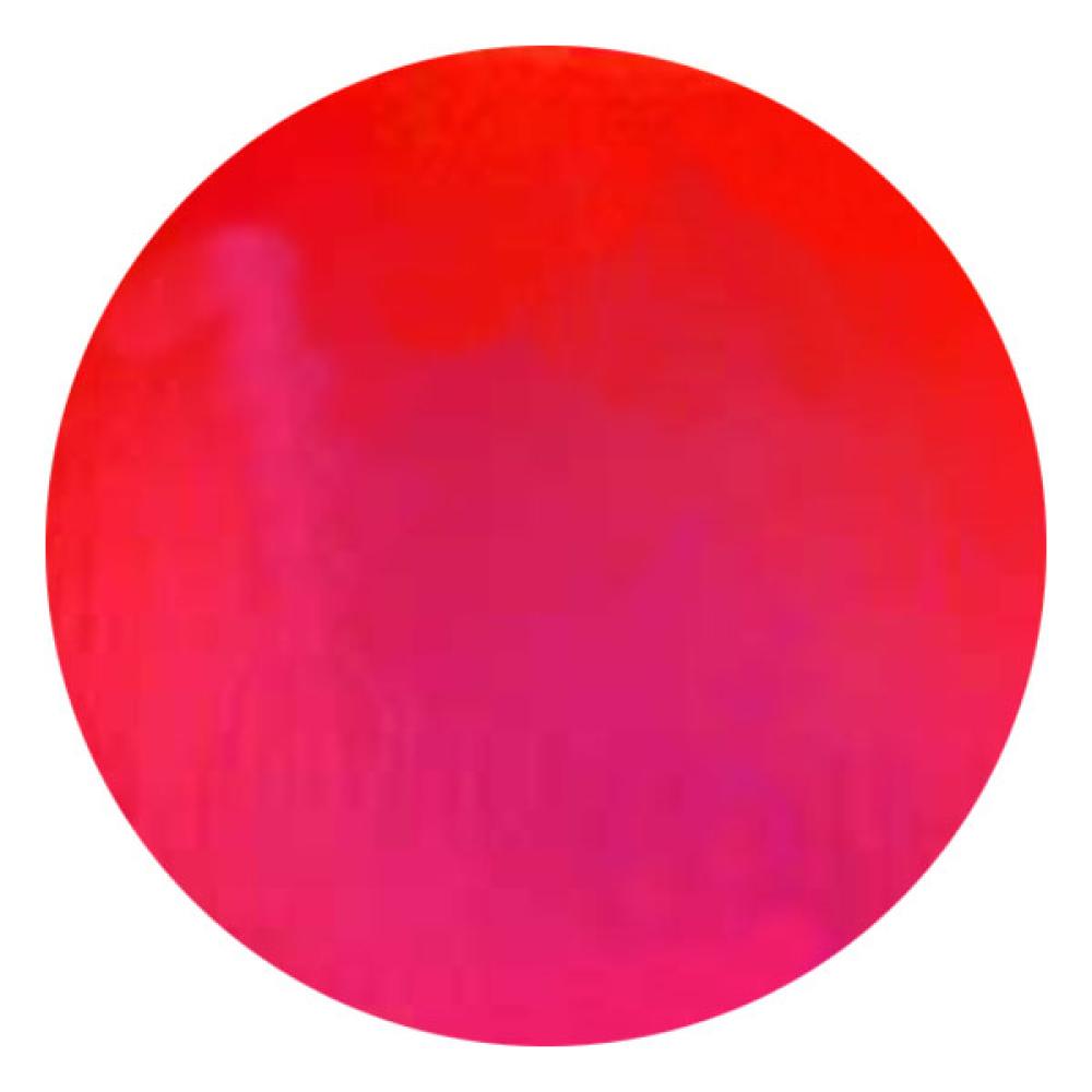CBS Dichroic Coating Candy Apple Red on Thin Clear  COE96